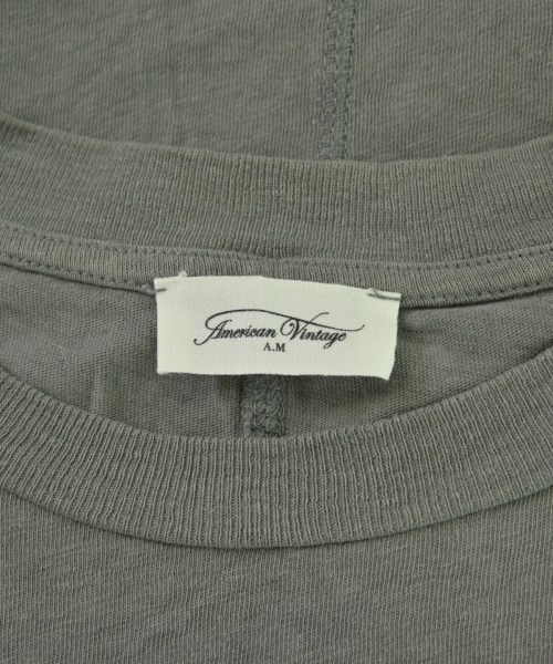American Vintage（アメリカンヴィンテージ）Tシャツ・カットソー グレー サイズ:F レディース/2200679329060