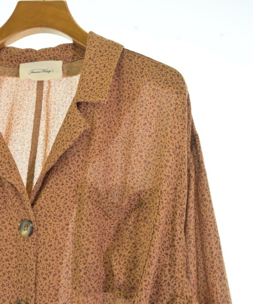 American Vintage（アメリカンヴィンテージ）オールインワン/サロペット 茶 サイズ:XS/S レディース/2200694034048
