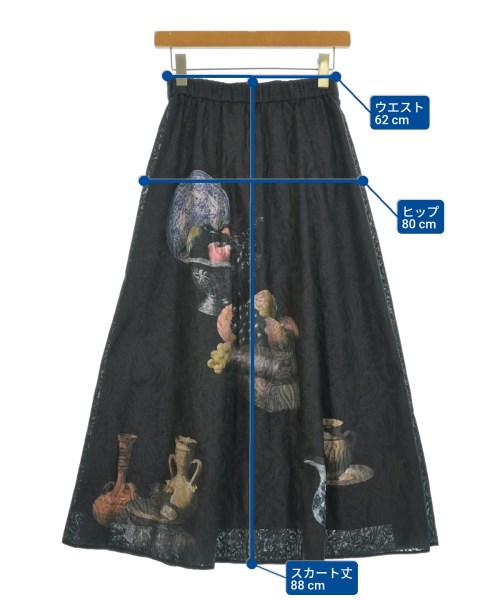 American Vintage（アメリカンヴィンテージ）ロング・マキシ丈スカート 黒 サイズ:M レディース/2200648850045