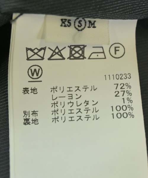 American Vintage（アメリカンヴィンテージ）テーラードジャケット 黒 サイズ:S レディース/2200648850076