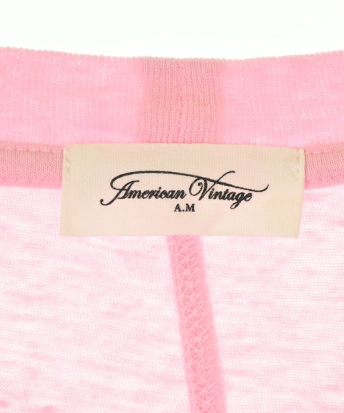 American Vintage（アメリカンヴィンテージ）Tシャツ・カットソー ピンク サイズ:L レディース/2200703151131