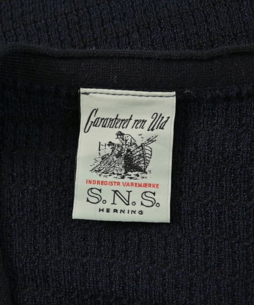 S.N.S.HERNING（エスエヌエスハーニング）カーディガン 紺 サイズ:M メンズ/2200643193086