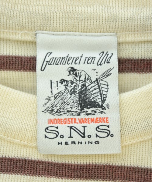 S.N.S.HERNING（エスエヌエスハーニング）Tシャツ・カットソー 白 サイズ:S メンズ/2200606117067