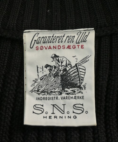 S.N.S.HERNING（エスエヌエスハーニング）ニット・セーター 黒 サイズ:-(XS位) メンズ/2200669020014