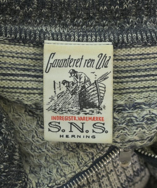 S.N.S.HERNING（エスエヌエスハーニング）ニット・セーター グレー サイズ:S メンズ/2200646234205