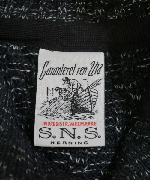 S.N.S.HERNING（エスエヌエスハーニング）カーディガン 紺 サイズ:S メンズ/2200667387447