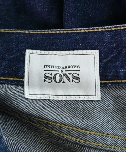 UNITED ARROWS&SONS（ユナイテッドアローズアンドサンズ）デニムパンツ 紺 サイズ:S メンズ/2200463893029
