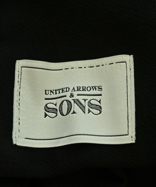 UNITED ARROWS&SONS（ユナイテッドアローズアンドサンズ）カジュアルジャケット 黒 サイズ:S メンズ/2200543577160