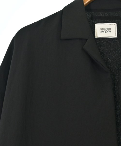 UNITED ARROWS&SONS（ユナイテッドアローズアンドサンズ）カジュアルジャケット 黒 サイズ:S メンズ/2200543577160