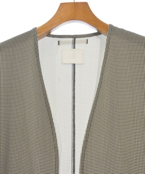 UNITED ARROWS&SONS（ユナイテッドアローズアンドサンズ）ノーカラージャケット 黒 サイズ:S レディース/2200634903069