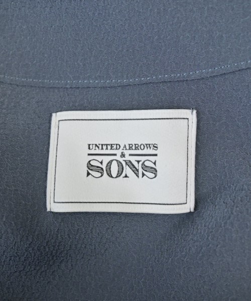 UNITED ARROWS&SONS（ユナイテッドアローズアンドサンズ）カジュアルシャツ グレー サイズ:S メンズ/2200640311568