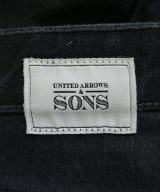 UNITED ARROWS&SONS（ユナイテッドアローズアンドサンズ）デニムパンツ 黒 サイズ:S メンズ/2200643363038