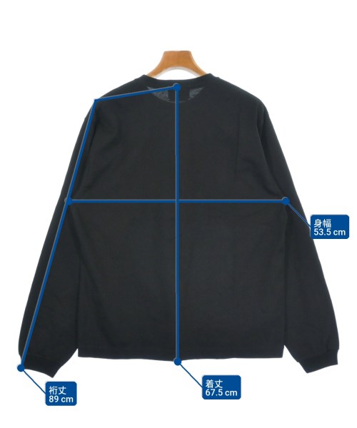 UNITED ARROWS&SONS（ユナイテッドアローズアンドサンズ）Tシャツ・カットソー 黒 サイズ:L メンズ/2200624992035