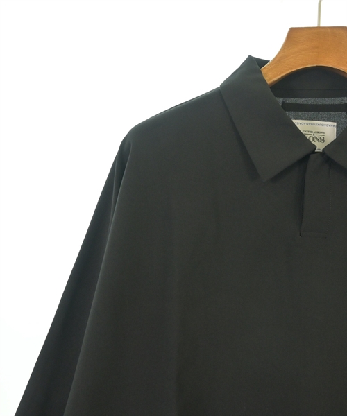 UNITED ARROWS&SONS（ユナイテッドアローズアンドサンズ）ポロシャツ 黒 サイズ:M メンズ/2200628304124