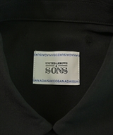 UNITED ARROWS&SONS（ユナイテッドアローズアンドサンズ）ポロシャツ 黒 サイズ:M メンズ/2200628304124