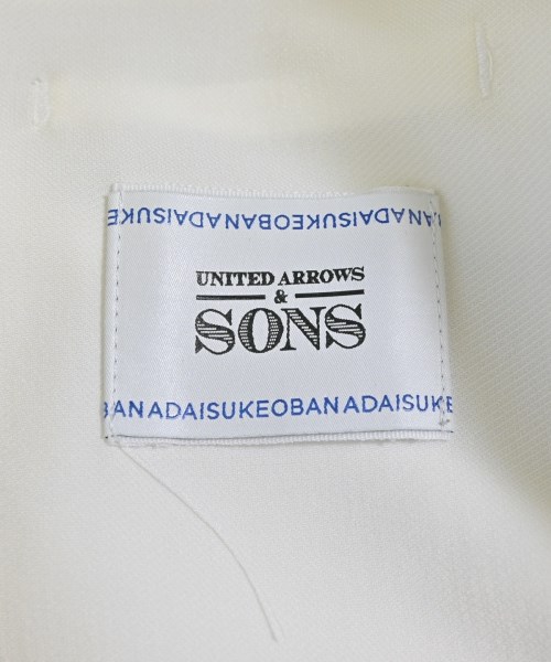 UNITED ARROWS&SONS（ユナイテッドアローズアンドサンズ）Tシャツ・カットソー 白 サイズ:L メンズ/2200630878019