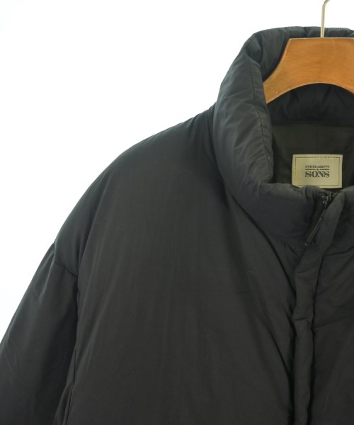 UNITED ARROWS&SONS（ユナイテッドアローズアンドサンズ）ダウンジャケット/ダウンベスト 黒 サイズ:L メンズ/2200625405015