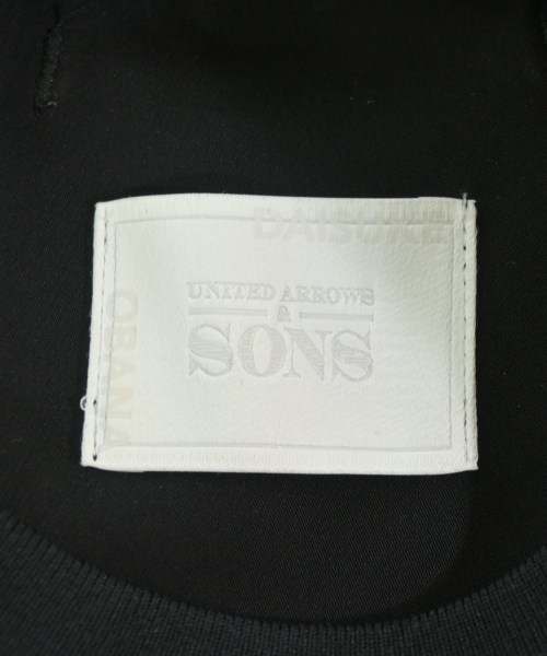 UNITED ARROWS&SONS（ユナイテッドアローズアンドサンズ）Tシャツ・カットソー 黒 サイズ:S メンズ/2200607439021