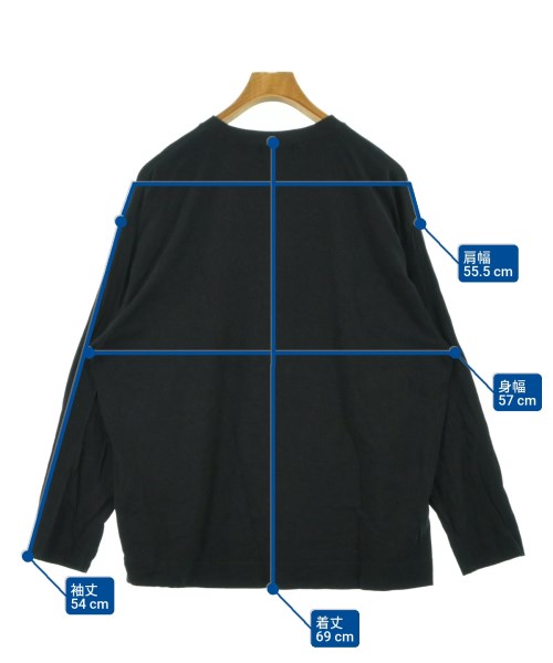 UNITED ARROWS&SONS（ユナイテッドアローズアンドサンズ）Tシャツ・カットソー 黒 サイズ:L メンズ/2200612188136