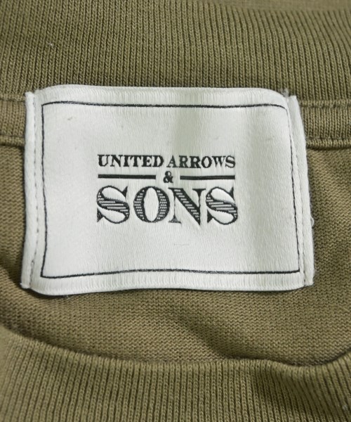 UNITED ARROWS&SONS（ユナイテッドアローズアンドサンズ）Tシャツ・カットソー カーキ サイズ:L メンズ/2200612188150