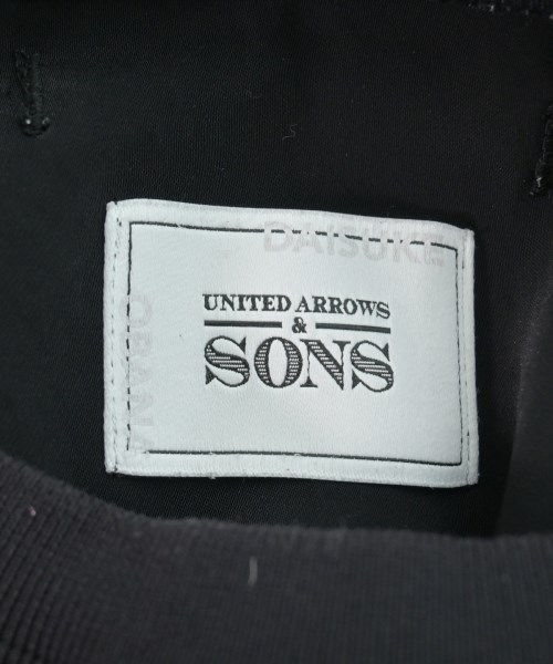 UNITED ARROWS&SONS（ユナイテッドアローズアンドサンズ）Tシャツ・カットソー 黒 サイズ:L メンズ/2200615542065