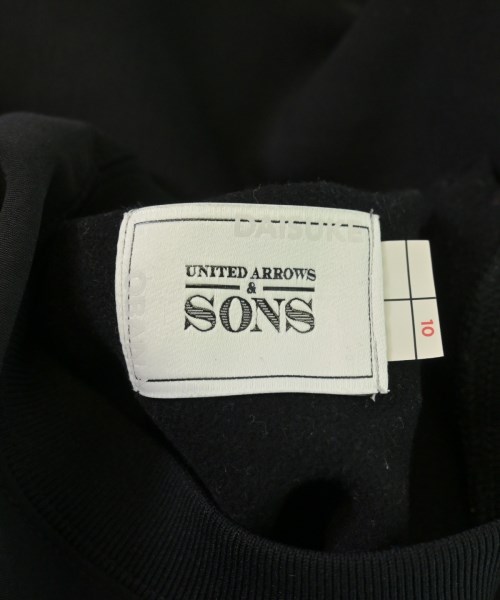 UNITED ARROWS&SONS（ユナイテッドアローズアンドサンズ）Tシャツ・カットソー 黒 サイズ:L メンズ/2200619150099