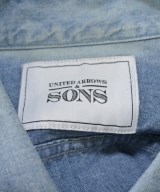 UNITED ARROWS&SONS（ユナイテッドアローズアンドサンズ）カジュアルシャツ 青 サイズ:S メンズ/2200620851053