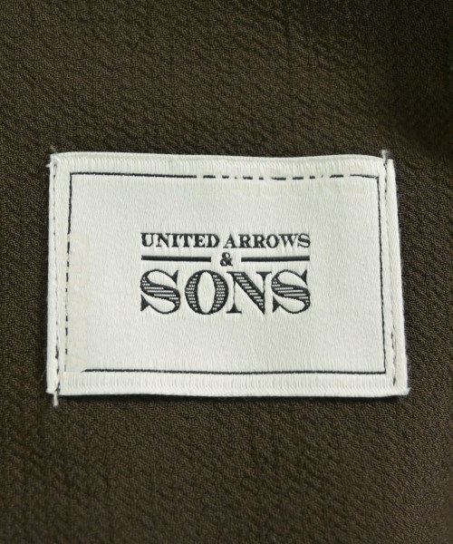 UNITED ARROWS&SONS（ユナイテッドアローズアンドサンズ）カジュアルシャツ 茶 サイズ:S メンズ/2200621208030