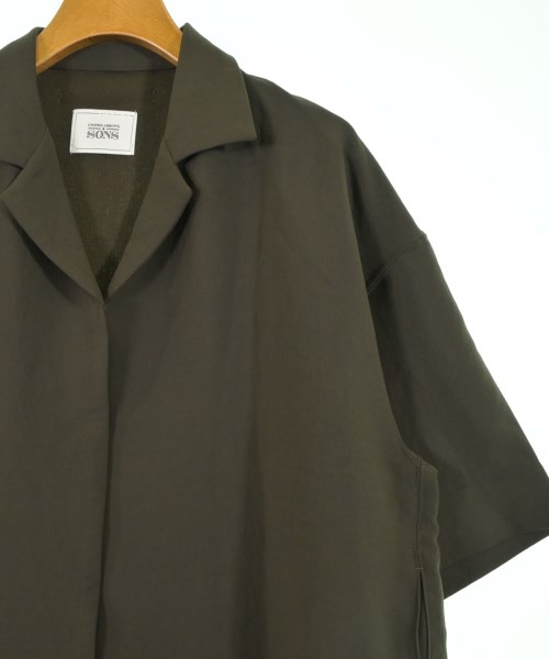 UNITED ARROWS&SONS（ユナイテッドアローズアンドサンズ）カジュアルシャツ 茶 サイズ:S メンズ/2200621208030