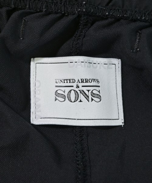 UNITED ARROWS&SONS（ユナイテッドアローズアンドサンズ）ショートパンツ 黒 サイズ:L メンズ/2200673747020
