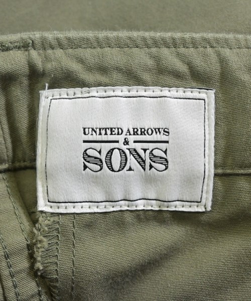 UNITED ARROWS&SONS（ユナイテッドアローズアンドサンズ）カーゴパンツ カーキ サイズ:XL メンズ/2200674965188