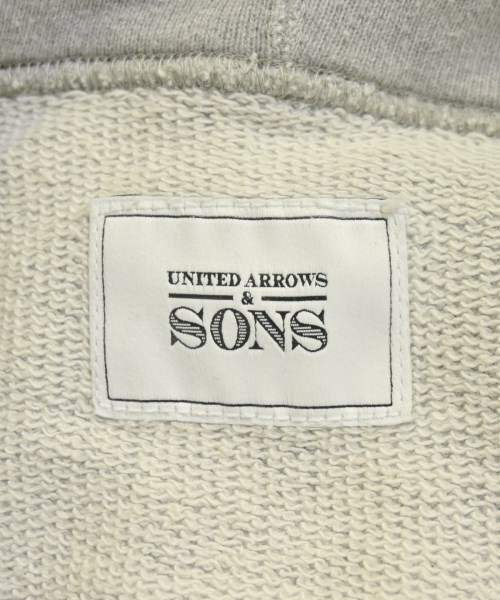 UNITED ARROWS&SONS（ユナイテッドアローズアンドサンズ）パーカー グレー サイズ:M メンズ/2200693775102