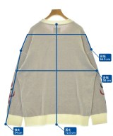 UNITED ARROWS&SONS（ユナイテッドアローズアンドサンズ）ニット・セーター 白 サイズ:M メンズ/2200691383064
