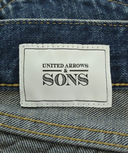 UNITED ARROWS&SONS（ユナイテッドアローズアンドサンズ）デニムパンツ 紺 サイズ:XL メンズ/2200697920560