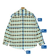 UNITED ARROWS&SONS（ユナイテッドアローズアンドサンズ）カジュアルシャツ 黄 サイズ:XL メンズ/2200688669218
