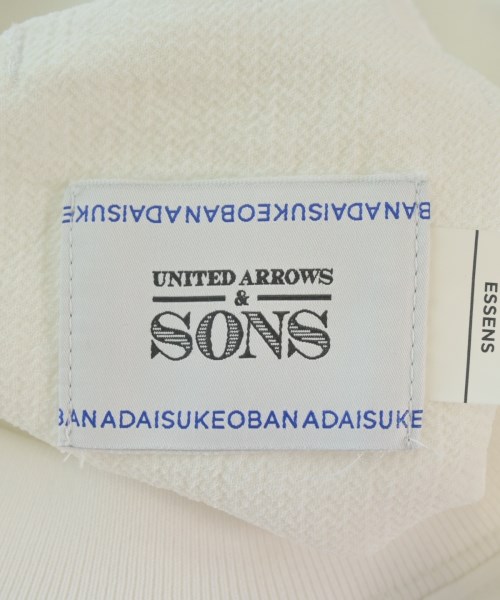UNITED ARROWS&SONS（ユナイテッドアローズアンドサンズ）Tシャツ・カットソー 白 サイズ:M メンズ/2200696863196