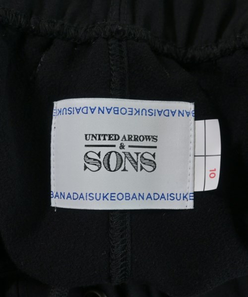 UNITED ARROWS&SONS（ユナイテッドアローズアンドサンズ）スラックス 黒 サイズ:M メンズ/2200648936091