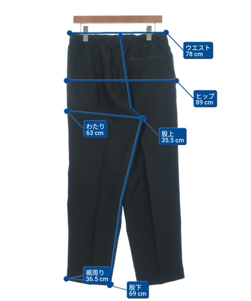 UNITED ARROWS&SONS（ユナイテッドアローズアンドサンズ）スラックス 黒 サイズ:M メンズ/2200648936091