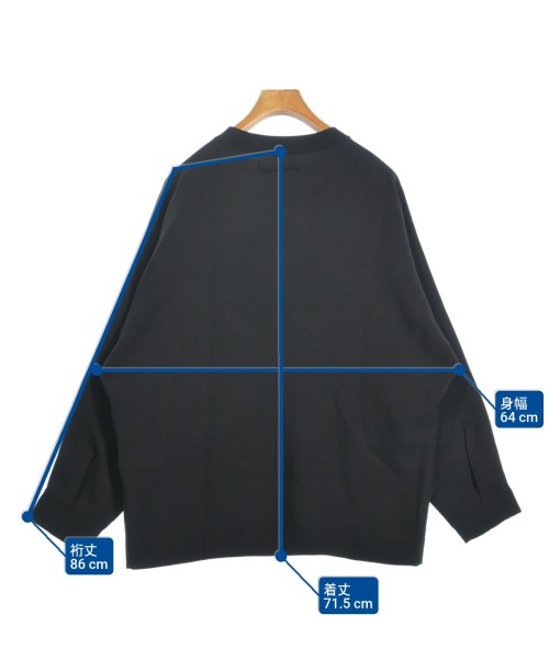 UNITED ARROWS&SONS（ユナイテッドアローズアンドサンズ）スウェット 黒 サイズ:M メンズ/2200648936176