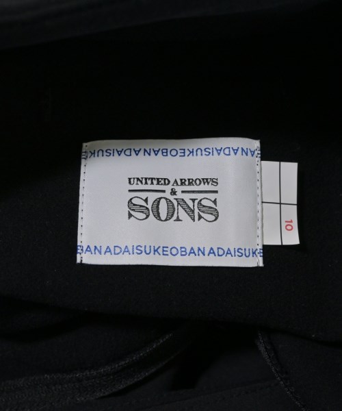 UNITED ARROWS&SONS（ユナイテッドアローズアンドサンズ）スウェット 黒 サイズ:M メンズ/2200648936213