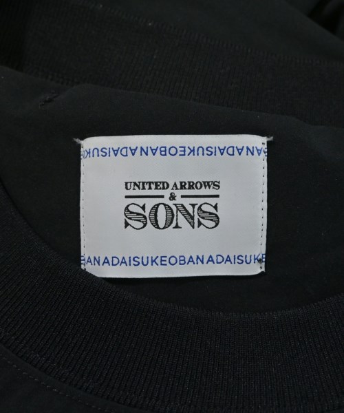 UNITED ARROWS&SONS（ユナイテッドアローズアンドサンズ）Tシャツ・カットソー 黒 サイズ:M メンズ/2200648936237
