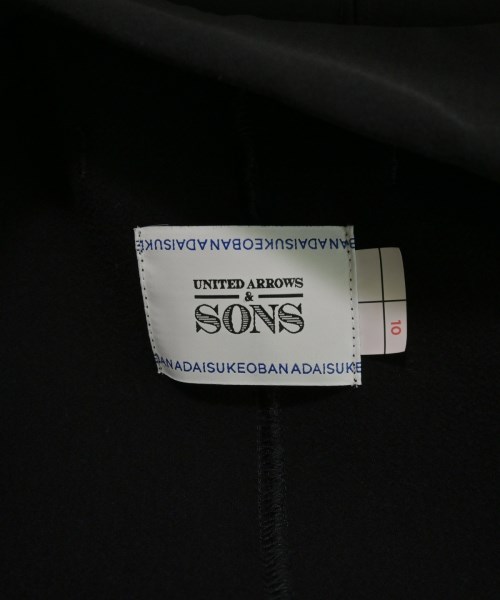 UNITED ARROWS&SONS（ユナイテッドアローズアンドサンズ）カジュアルジャケット 黒 サイズ:M メンズ/2200648936251