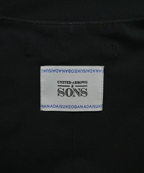 UNITED ARROWS&SONS（ユナイテッドアローズアンドサンズ）ブルゾン 黒 サイズ:M メンズ/2200648936275