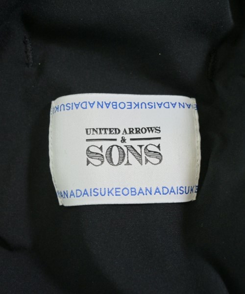 UNITED ARROWS&SONS（ユナイテッドアローズアンドサンズ）コート 黒 サイズ:M メンズ/2200648936282