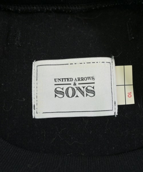 UNITED ARROWS&SONS（ユナイテッドアローズアンドサンズ）Tシャツ・カットソー 黒 サイズ:S メンズ/2200650400092