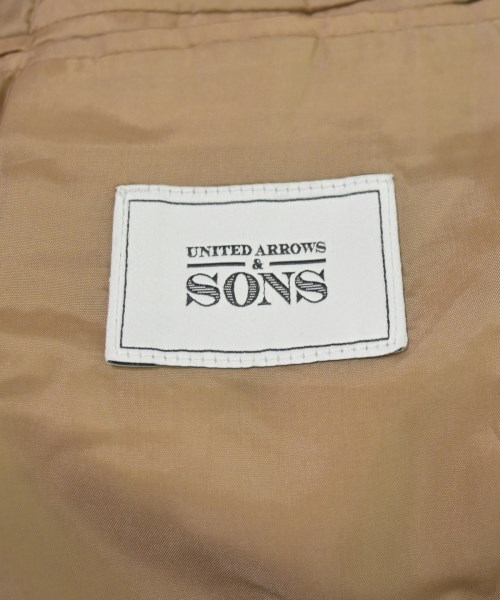 UNITED ARROWS&SONS（ユナイテッドアローズアンドサンズ）カジュアルジャケット ベージュ サイズ:S メンズ/2200703129062