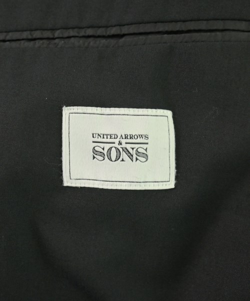 UNITED ARROWS&SONS（ユナイテッドアローズアンドサンズ）ジャケット 黒 サイズ:L メンズ/2200711025257