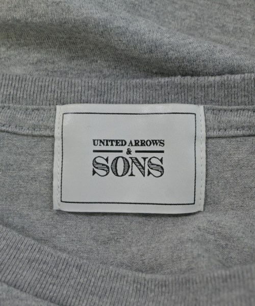 UNITED ARROWS&SONS（ユナイテッドアローズアンドサンズ）Tシャツ・カットソー グレー サイズ:L メンズ/2200715286029