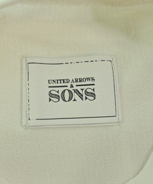 UNITED ARROWS&SONS（ユナイテッドアローズアンドサンズ）Tシャツ・カットソー 白 サイズ:S メンズ/2200709727248