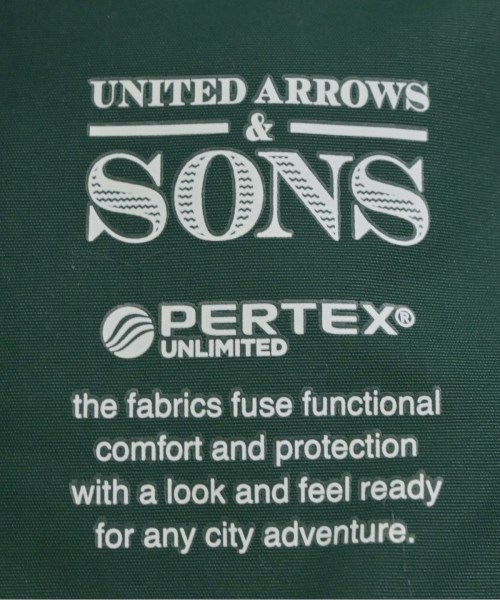 UNITED ARROWS&SONS（ユナイテッドアローズアンドサンズ）ブルゾン 緑 サイズ:M メンズ/2200644984034